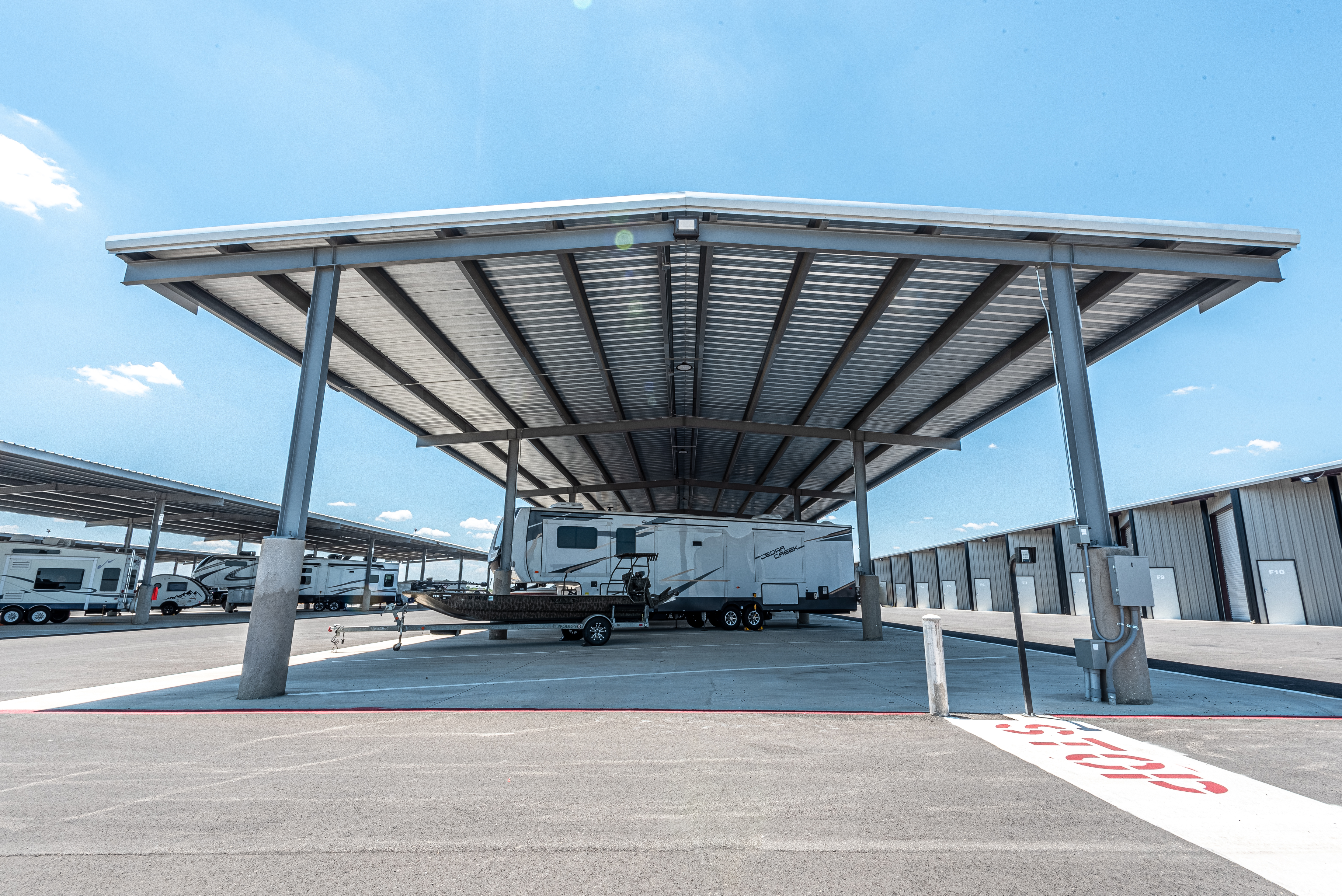 Haslet Facility Canopy